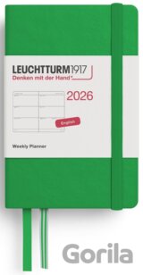Weekly Planner 2026 Mini (A7) Spring Leaf