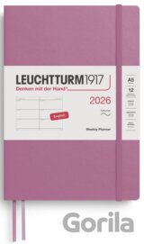 Weekly Planner 2026 Medium (A5) Dusty Rose