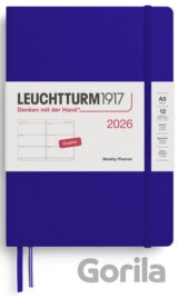 Weekly Planner 2026 Medium (A5) Ink