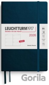 Weekly Planner 2026 Paperback (B6+) Deep Sea