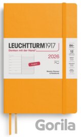 Weekly Planner & Notebook 2026 Paperback (B6+) Rising Sun