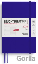 Weekly Planner & Notebook 2026 Paperback (B6+) Ink