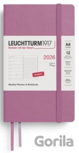 Weekly Planner & Notebook 2026 Pocket (A6) Dusty Rose