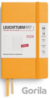 Weekly Planner & Notebook 2026 Pocket (A6) Rising Sun