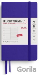 Weekly Planner & Notebook 2026 Pocket (A6) Ink