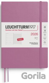 Weekly Planner & Notebook 2026 Medium (A5) Dusty Rose