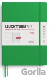 Weekly Planner & Notebook 2026 Composition (B5) Spring Leaf