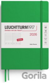 Daily Planner 2026 Medium (A5) Spring Leaf