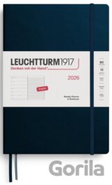 Weekly Planner & Notebook 2026 Composition (B5) Deep Sea