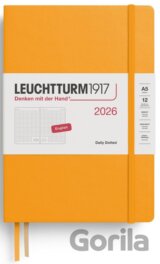 Daily Planner 2026 Medium (A5) Rising Sun - tečkovaný
