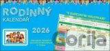 Stolní Rodinný kalendář 2026