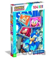 Puzzle Ježek Sonic - Parťáci (104 dílků)