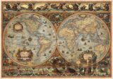 Puzzle Historická mapa světa (1000 dílků)