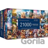 Puzzle UFT Kronika Země Od stvoření k budoucnosti (21000 dílků)