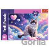 Puzzle Kočka domácí (160 dílků)