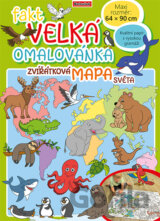 Fakt velká omalovánka: Zvířatková mapa světa