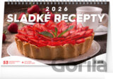 NOTIQUE Stolní kalendář Sladké recepty 2026