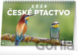 NOTIQUE Stolní kalendář České ptactvo 2026