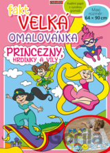 Fakt velká omalovánka: Princezny, hrdinky a víly