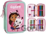 Dvojité školské puzdro Gabby's Dollhouse: Hey Gabby!