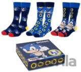 Dámske ponožky Sonic the Hedgehog: Postavy balenIE 3 párOV (EU 35-41)