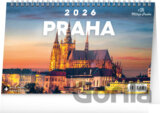 NOTIQUE Stolní kalendář Praha – Miluju Prahu 2026