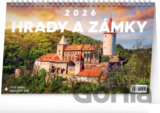 NOTIQUE Stolní kalendář Hrady a zámky 2026