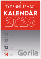 NOTIQUE Nástěnný Trhací týdenní kalendář 2026