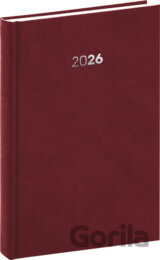 NOTIQUE Denný diár Balakon 2026 (bordový)