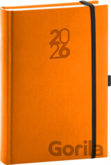 NOTIQUE Denný diár Aprint Top 2026 (oranžový)
