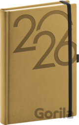 NOTIQUE Denný diár Ajax 2026 (zlatý)