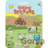 Hra se silikonovými samolepkami Farma