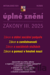 Aktualizace III/4 / 2025 - Zákon o státní sociální podpoře
