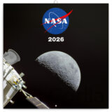 NOTIQUE Nástenný poznámkový kalendár NASA 2026