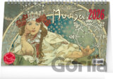NOTIQUE Stolní kalendář Alfons Mucha 2026