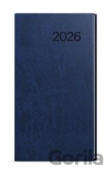 Týdenní diář 2026 Jakub Vivella kapesní modrá