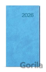 Týdenní diář 2026 Jakub Vivella kapesní světle modrá
