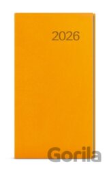 Týdenní diář 2026 Jakub Vivella kapesní okrová