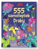 555 samolepiek: Draky