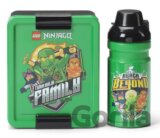 LEGO Ninjago desiatový set (fľaša a box) - zelená