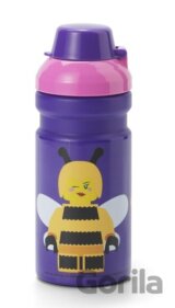 LEGO Bee fľaša na pitie - fialová