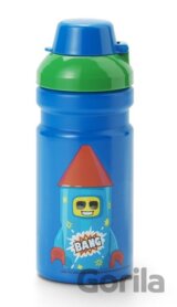 LEGO Rocket fľaša na pitie - modrá/zelená