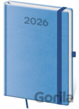 Týdenní diář 2026 A5 Print Pop světle modrý