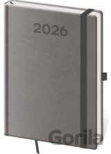 Týdenní diář Print Pop 2026 (šedý)