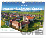 Stolní / nástěnný kalendář Malebná zákoutí 2026