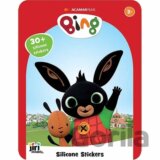 Hra se silikonovými samolepkami Bing