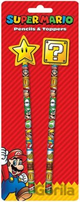 Tužka s topperom Super Mario: Mario Characters Set 2 ks