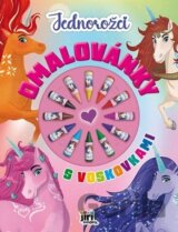 Omalovánky s voskovkami: Jednorožci