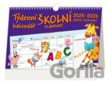 Týdenní školní plánovací kalendář 2025/2026 - stolní kalendář