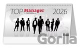Plánovací kalendář Top Manager - stolní kalendář 2026